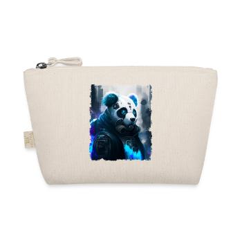 Panda Cyber Future - Bio-Täschchen - Natur - Vorne