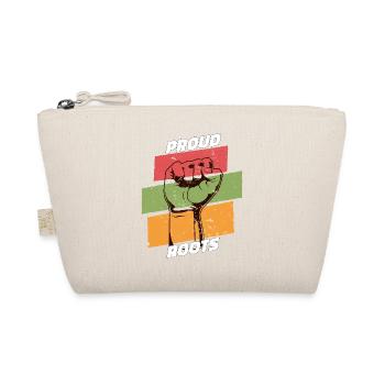Black history month Wurzeln Herkunft Geschenk - Bio-Täschchen - Natur - Vorne