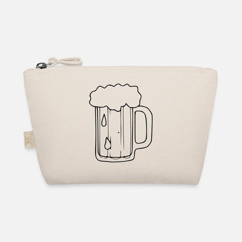 Fête de dessin de bière Célébrez le noir Trousse biologique