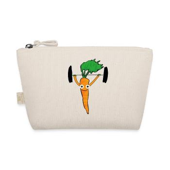 Carotte, carotte, fitness, soulever des poids - Trousse biologique - nature - Devant