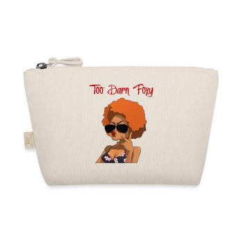 Too Darn Foxy - Red Head Chick - Organic Pouch - nature - Front