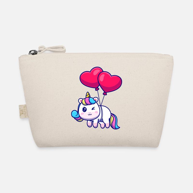 Einhorn Ballon Bio-Täschchen
