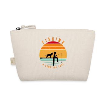 Fishing A longtime Love - Fishing - Sunset - Organic Pouch - nature - Front