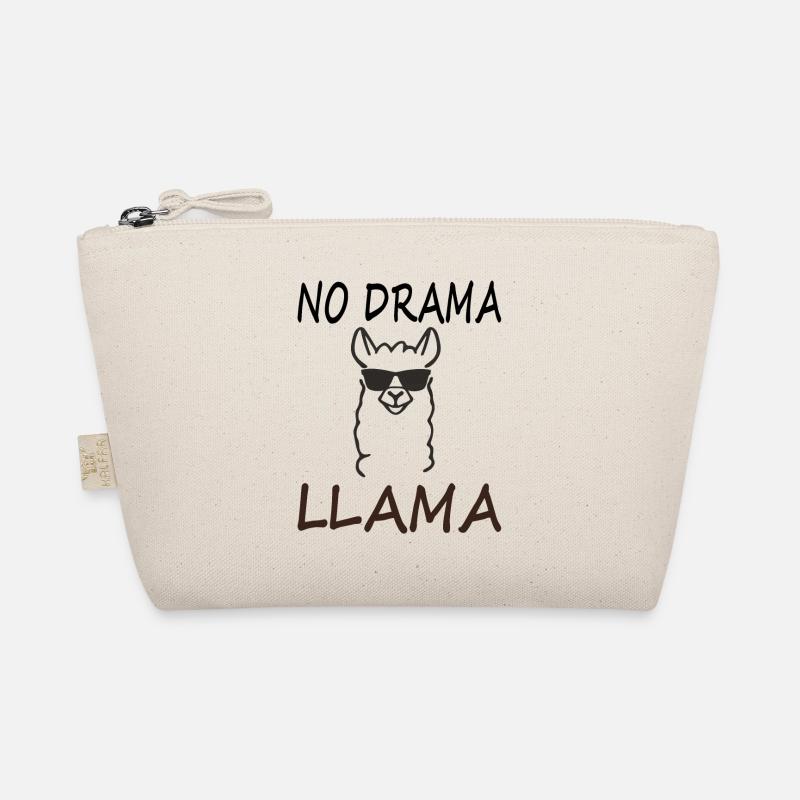Llama camel riding gift summer vacation Tunisia Organic Pouch