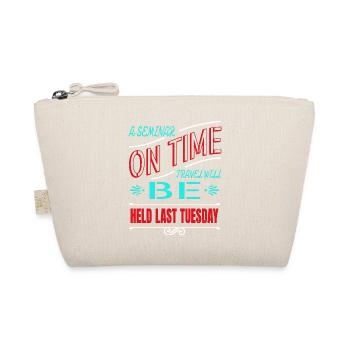 birthday gift weightless quote geek - Bio-Täschchen - Natur - Vorne