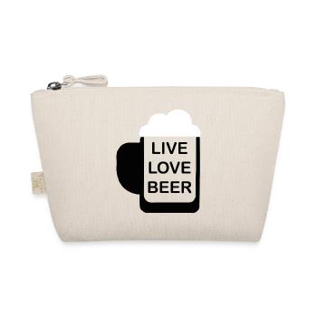 Beer Wine Whiskey Schnapps Alcohol - Organic Pouch - nature - Front
