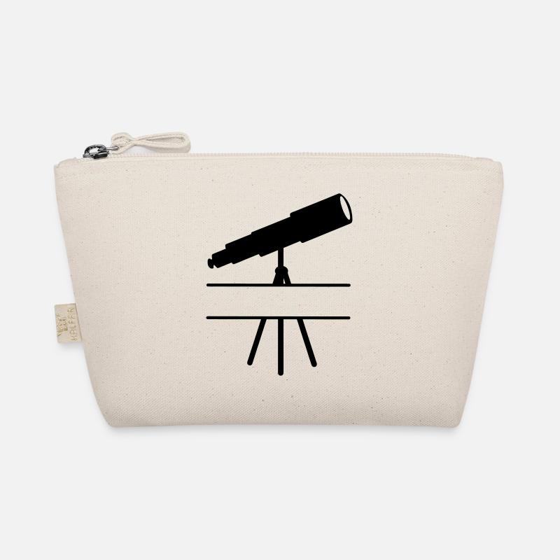 Telescope shadow image with space or bar Organic Pouch