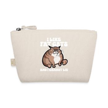 Fat cat - Organic Pouch - nature - Front