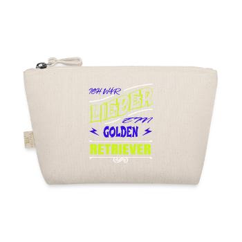 windhund haustier bluthund hundehalter - Bio-Täschchen - Natur - Vorne