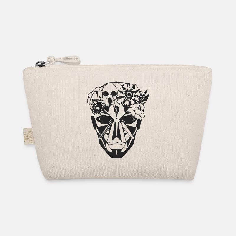 Futuristic skull Organic Pouch