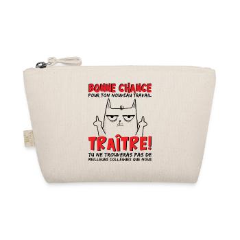 Depart Collegue de Travail Nouvel Emploi Bn chance - Trousse biologique - nature - Devant