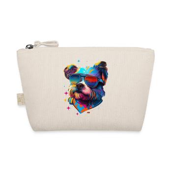 West Highland White Terrier Hipster Dog - Organic Pouch - nature - Front