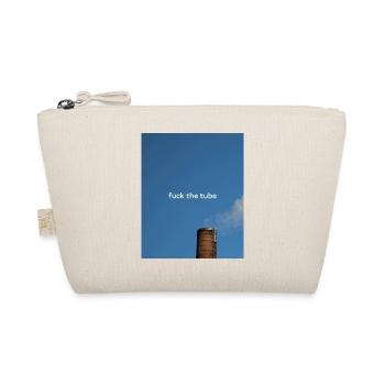 fuck the tube 2 4 copy - Organic Pouch - nature - Front