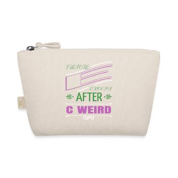 BMX Anniversary Cool Costume Birthday Present Idea - Organic Pouch - nature - Front