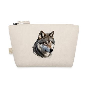 The Wolf - Organic Pouch - nature - Front