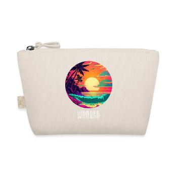 Sunset at the beach - Organic Pouch - nature - Front