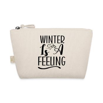 Winter Is A Feeling - Organic Pouch - nature - Front