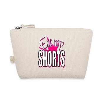 friss meine Shorts - Stern in Pink - Bio-Täschchen - Natur - Vorne