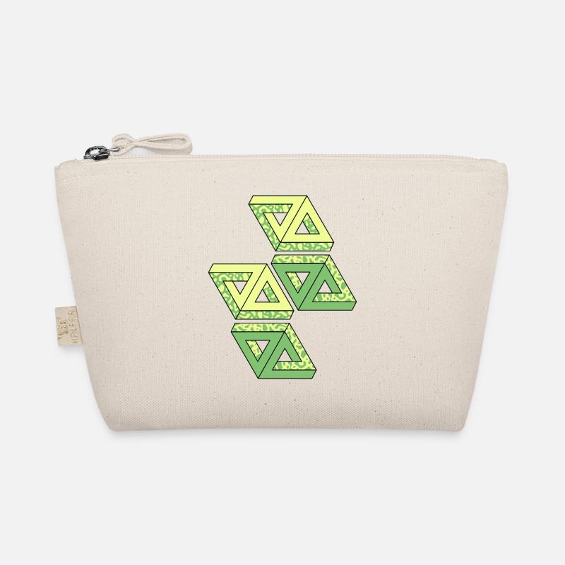 Penrose Triangle Tribar Impossible figure Trousse biologique