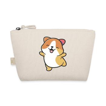 Kawaii Mignon Happy Colorful Dog Dancing - Trousse biologique - nature - Devant