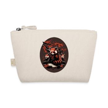 Red Panda 3 - Organic Pouch - nature - Front