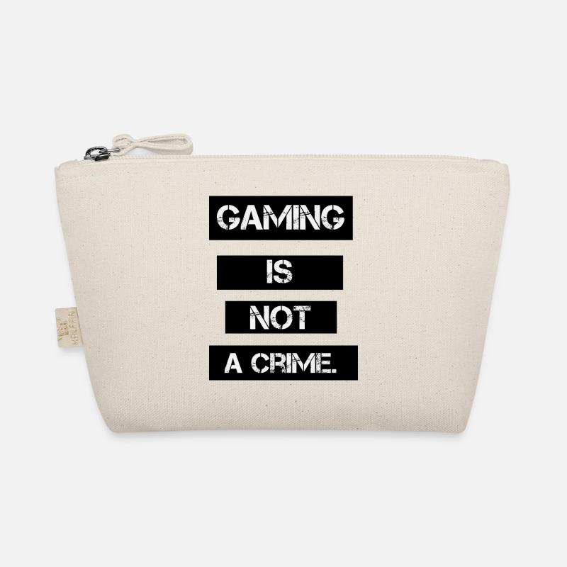 Gaming is not a crime - Bio-Täschchen - Natur