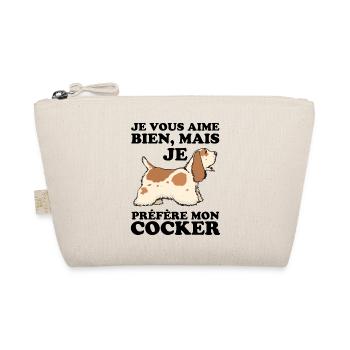 je préfère mon cocker 1 - Trousse biologique - nature - Devant