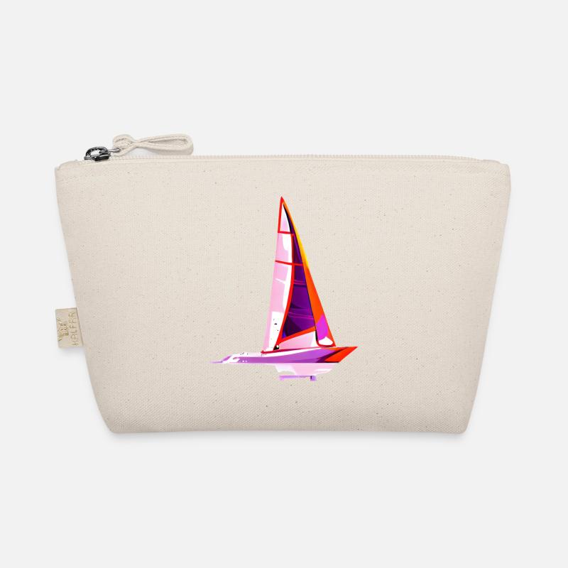 Windsurfing Kitesurfing Windsurfer Kitesurfer - Bio-Täschchen - Natur