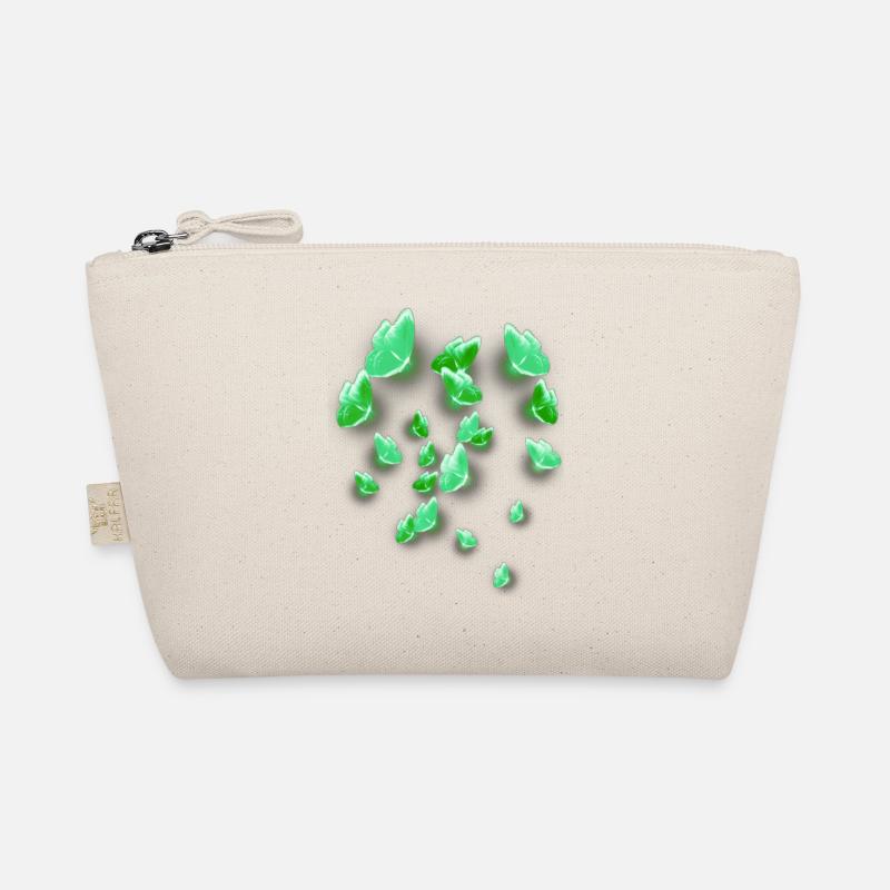 Emerald butterflies Organic Pouch