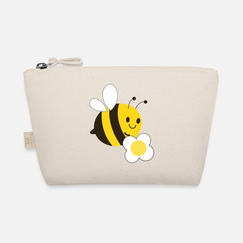 Abeille avec fleur Trousse biologique