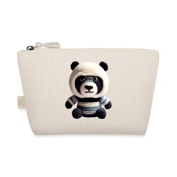 Panda-Baby - Bio-Täschchen - Natur - Vorne