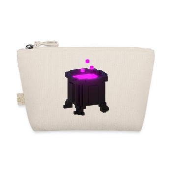 FFantasy Pink T Shirt Magic Metal Witch Cauldron - Organic Pouch - nature - Front