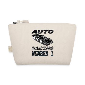 Racing Racing Driver Quote Car Racing Gift - Organic Pouch - nature - Front