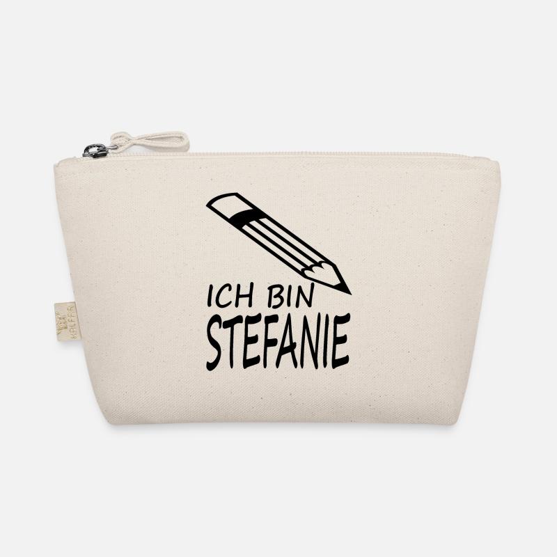 Ich bin Stefanie ich heiße Steffi Geschenkidee Bio-Täschchen