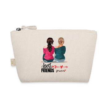 best friends forever, BBF funny T-shirt - Trousse biologique - nature - Devant