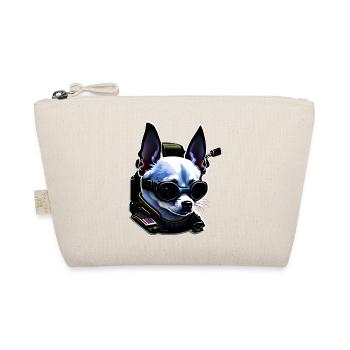 Chihuahua futuristic - Organic Pouch - nature - Front