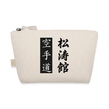 Composition Karate-Do + Shotokan Gichin Funakoshi - Organic Pouch - nature - Front