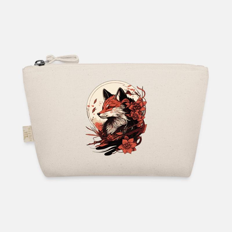 Fuchs Japan - Bio-Täschchen - Natur