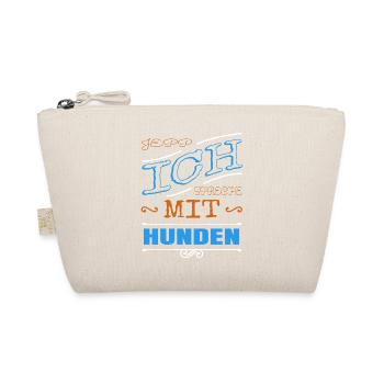 humor chihuahua lieben hundeliebhaber boxer - Bio-Täschchen - Natur - Vorne