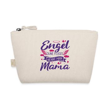 Muttertag Engel Ohne Flügel Nennt Man Mama - Bio-Täschchen - Natur - Vorne