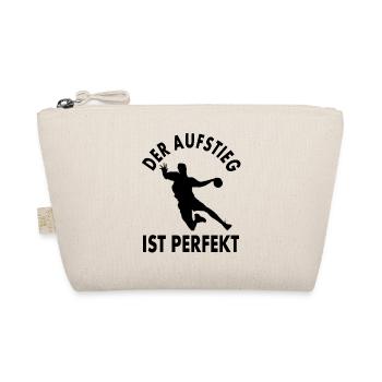 Handball spielen Handballspieler Sport Geschenk - Bio-Täschchen - Natur - Vorne