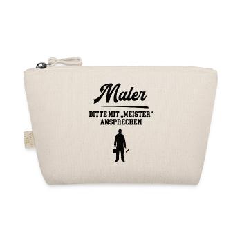 Maler Meister Malermeister Meisterschule Lackierer - Bio-Täschchen - Natur - Vorne
