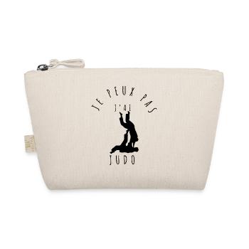 Je peux pas, j'ai judo - Fans de sport de combat - Trousse biologique - nature - Devant