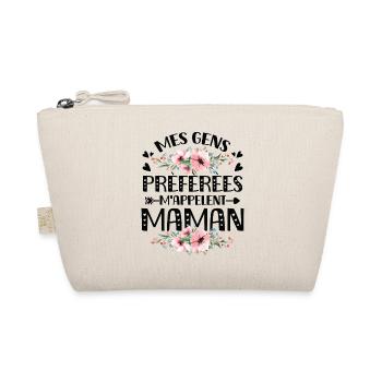 MES GENS PREFERES M'APPELENT MAMAN - Bio-Täschchen - Natur - Vorne