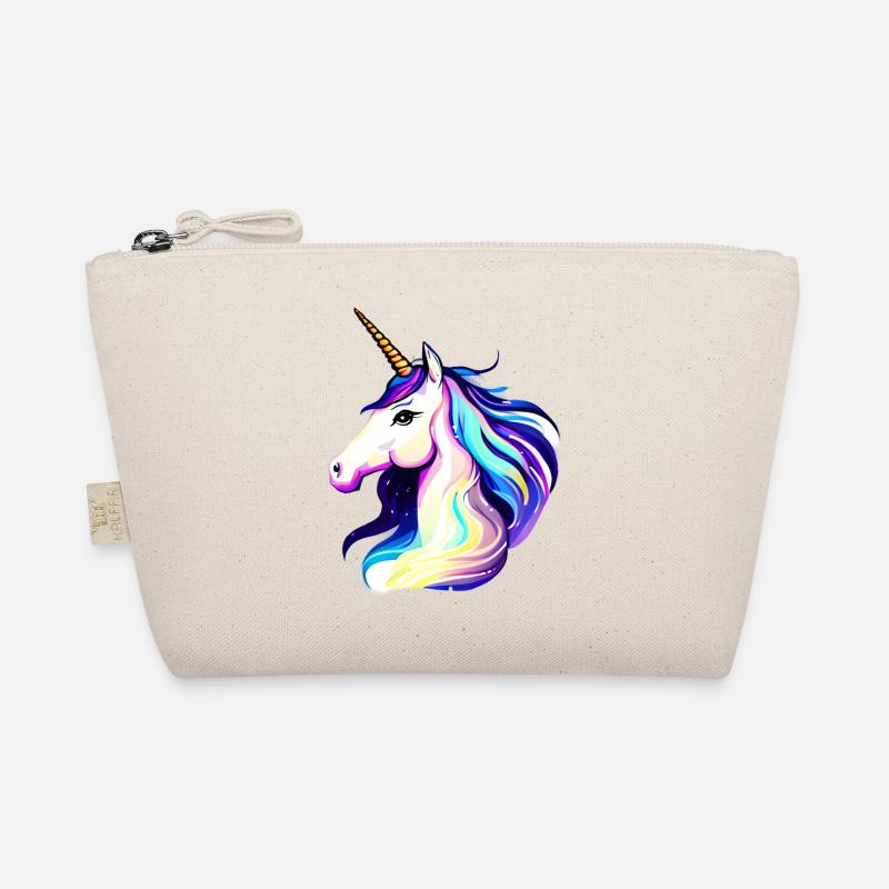 Einhorn Fabeltier Unicorn Mädchen Einhörner Bio-Täschchen