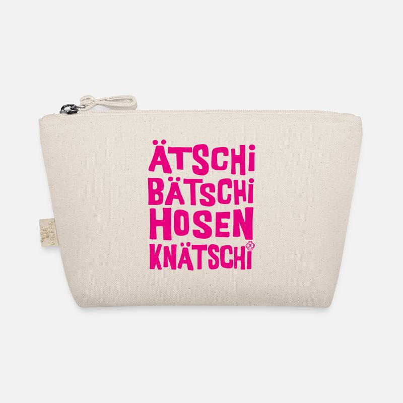 Ätschi Bätschi Hosen Knätschi - Bio-Täschchen - Natur