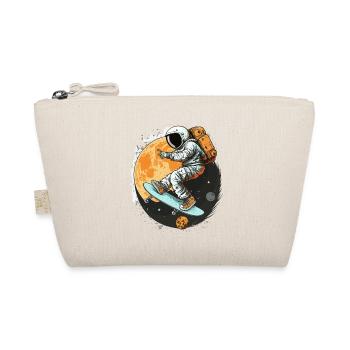 Cosmic Skateboarding - Organic Pouch - nature - Front