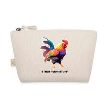STRUT YOUR STUFF - Bio-Täschchen - Natur - Vorne