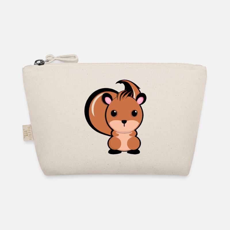 Süßes Eichhörnchen Bio-Täschchen