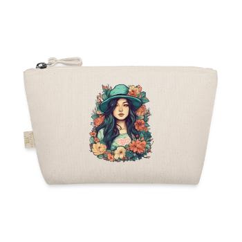 Asiatique Été Rétro Vintage Design Floral Asie - Trousse biologique - nature - Devant
